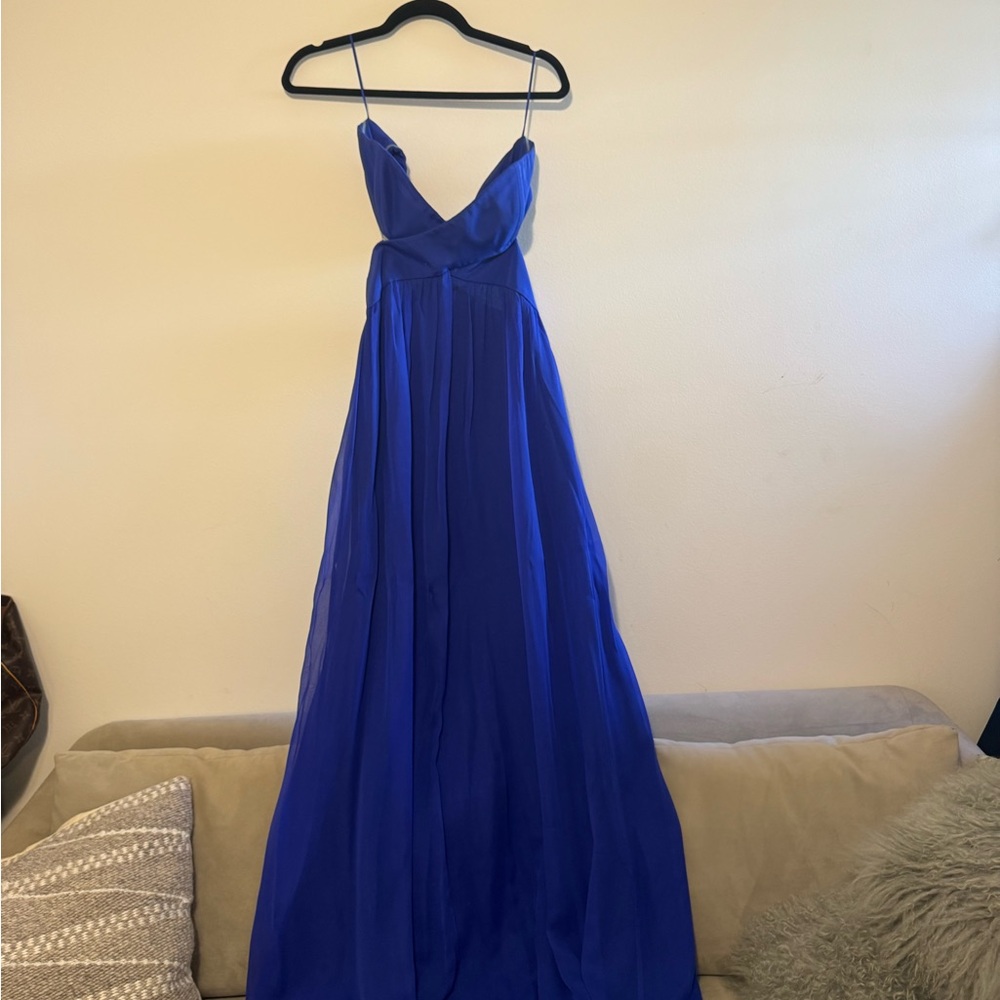Jay Godfrey Colbalt Blue Formal Dress — Size 10